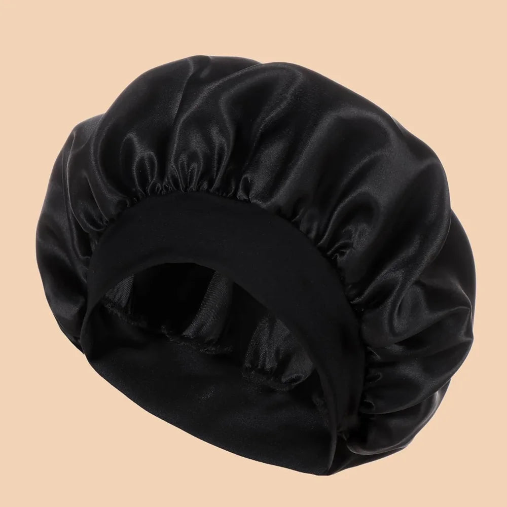GlowCap – Satin Schlafhaube
