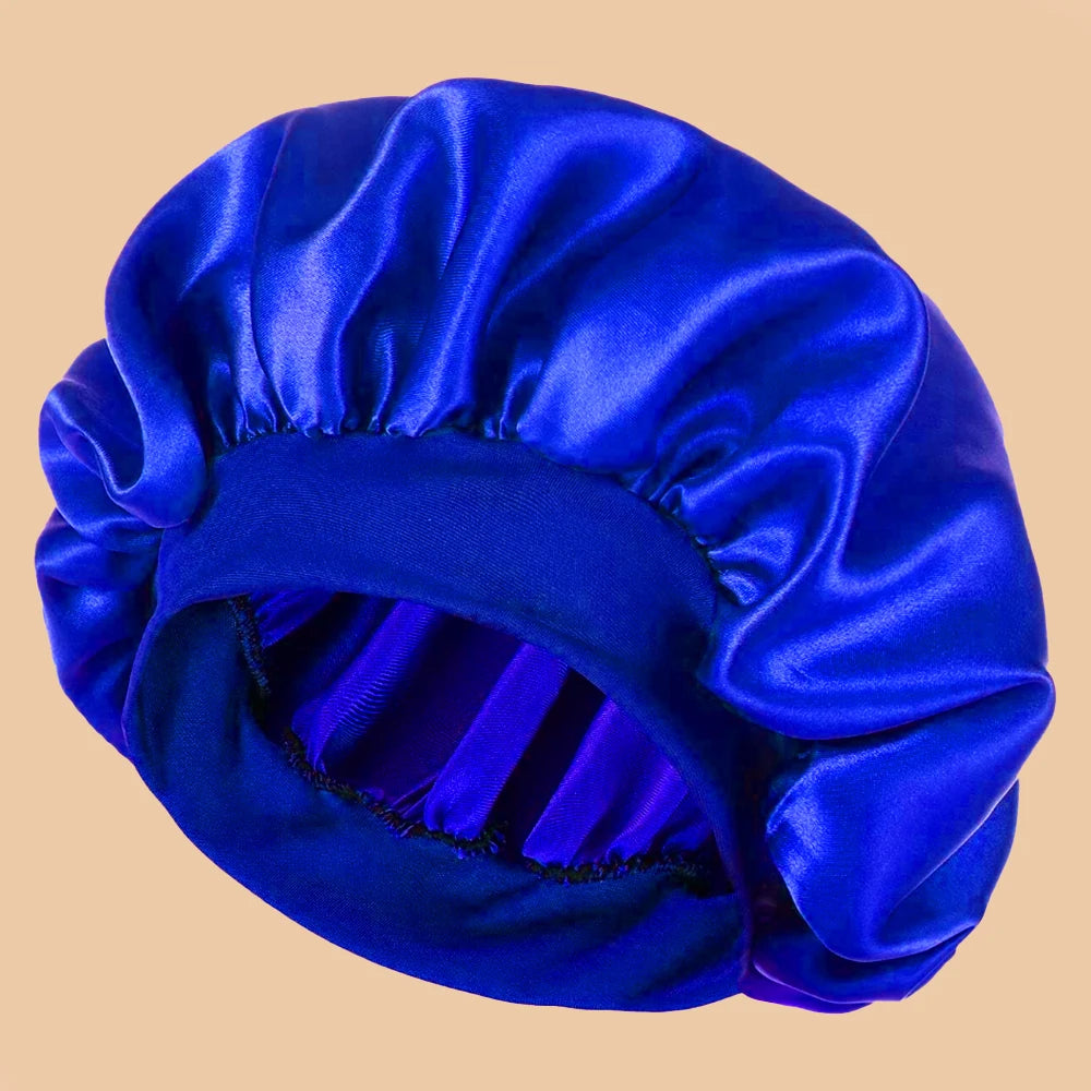 GlowCap – Satin Schlafhaube