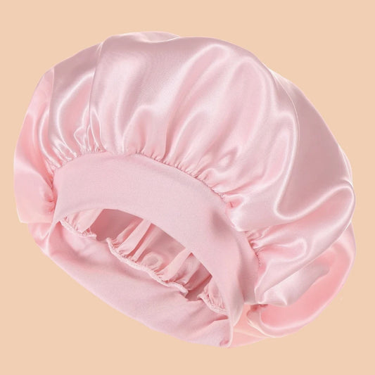 GlowCap – Satin Schlafhaube