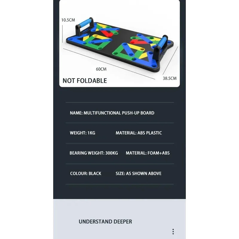 GlowPush – Trainingsboard