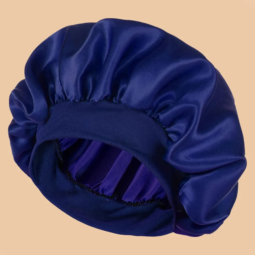 GlowCap – Satin Schlafhaube